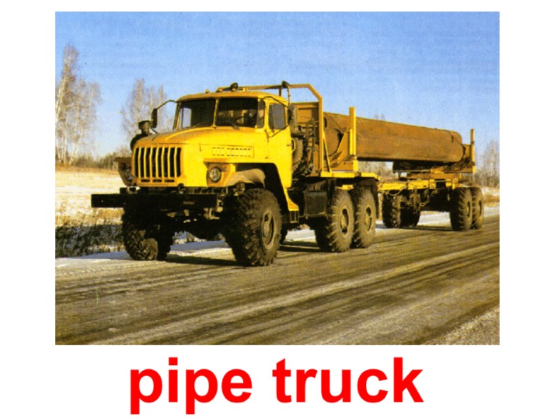 pipe truck